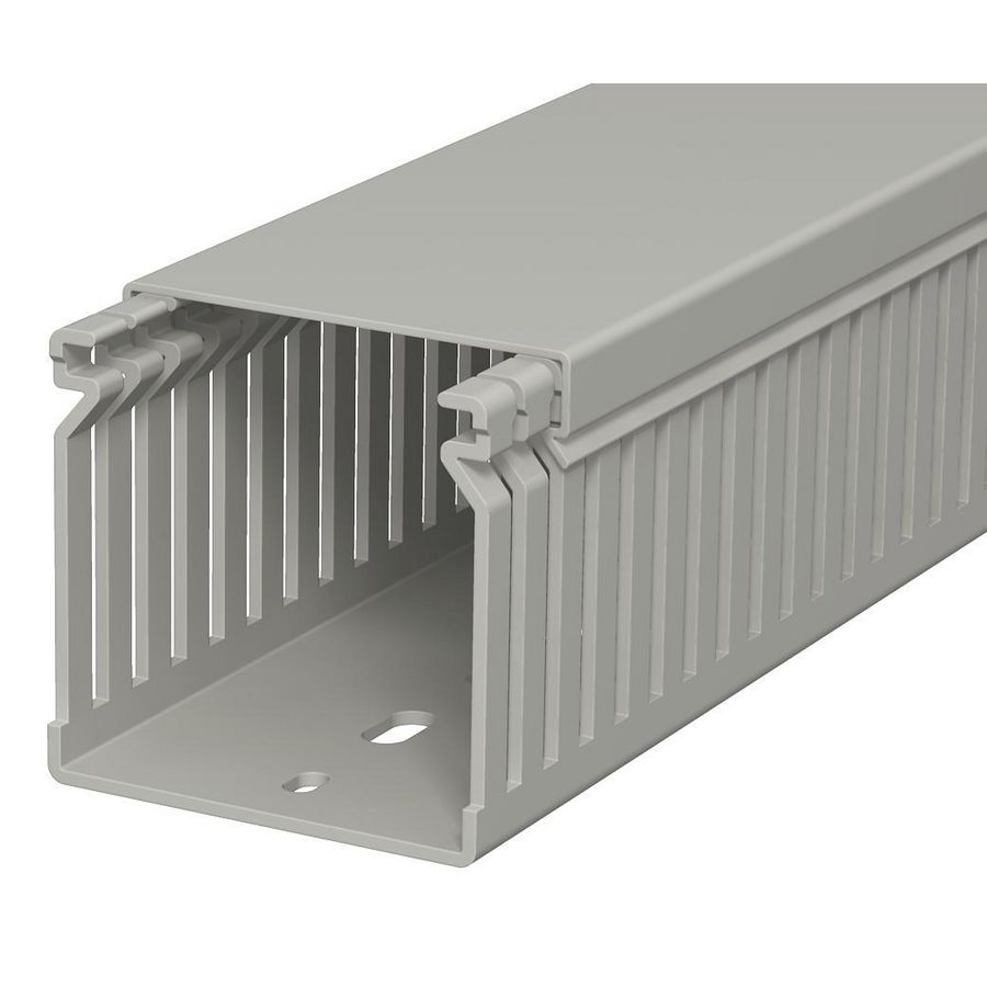 Lengte a 2m. Bedradingskoker 60x60 polyvinylchlorid grijs