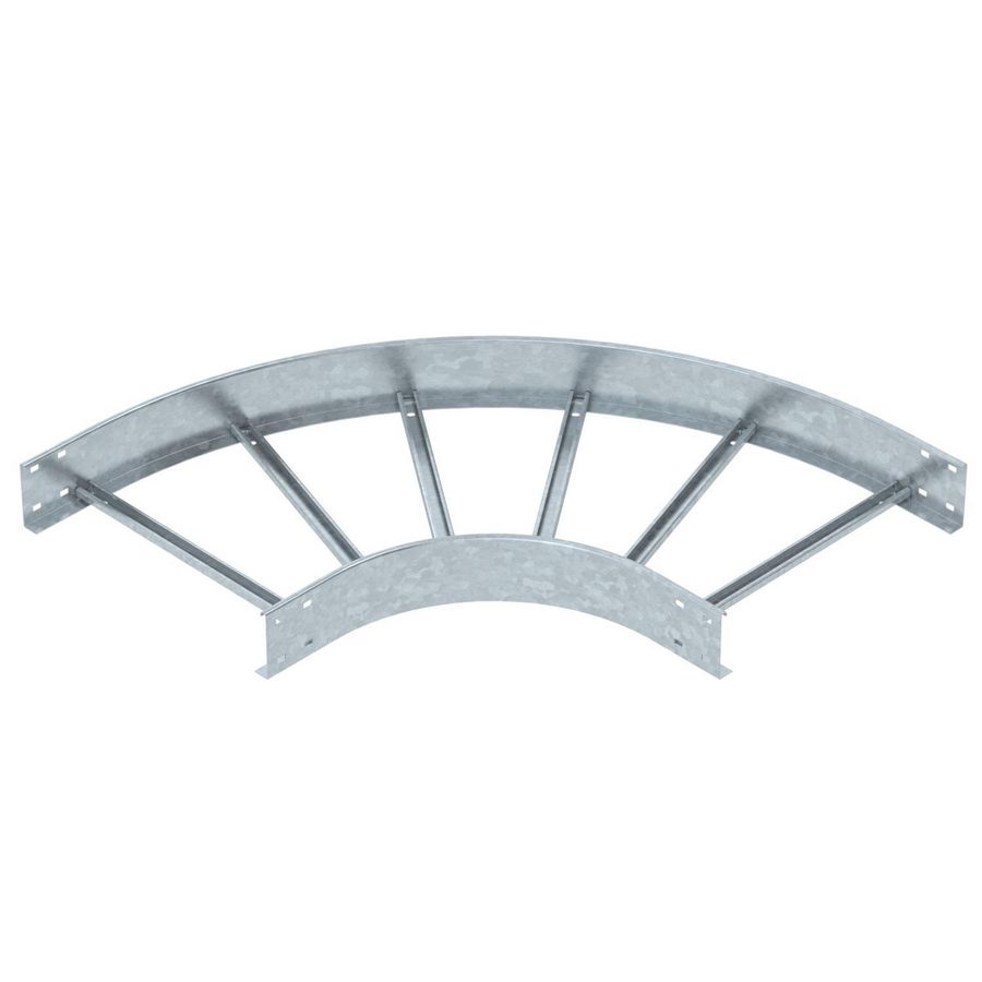 90gr. Bocht/hoekstuk kabelladder 110x1000 Staal thermisch ve