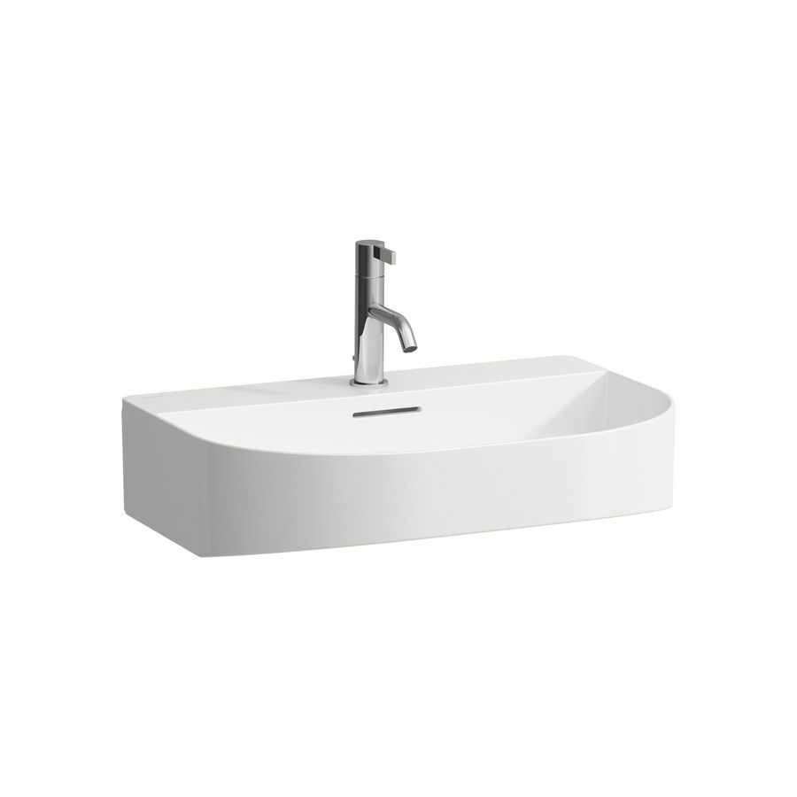 Wastafel 60X42 Zonder Kraangat Met Overloop LCCB