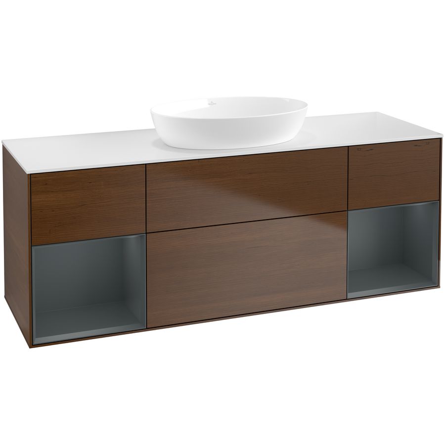 Wastafelonderkast Finion 1600x603x501mm W.Veneer GD01HGGN