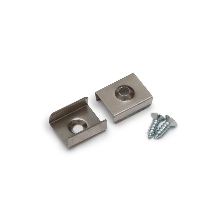 Zak a 2st. Montageclip voor Profiel 10 op-en inbouw inox Z2