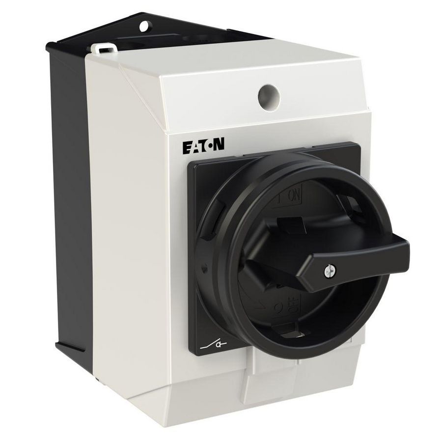 Hoofdschakelaar 3-polig +N+1MC+1VC 20A HOLD-functie 90° 207154