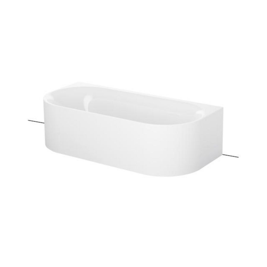 Bad BetteLux Oval I Silhouette 1700x800mm Bahama beige