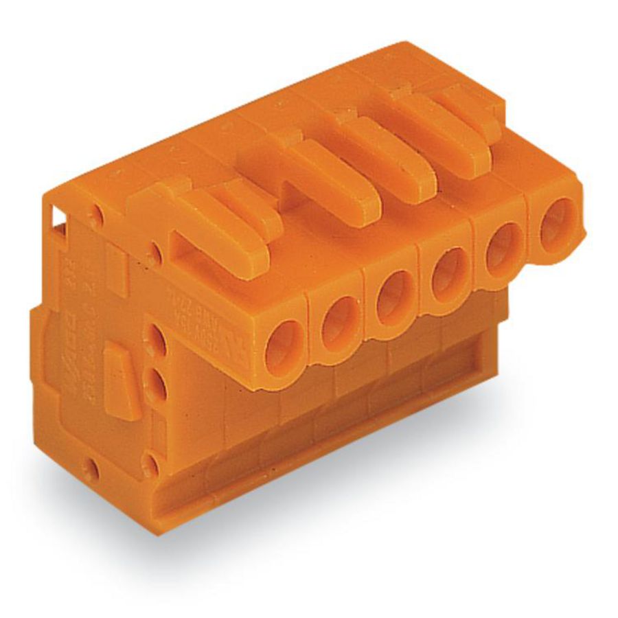 1-draads FE steker HA 2,5mm² oranje 232-302/026-000 VVE=100
