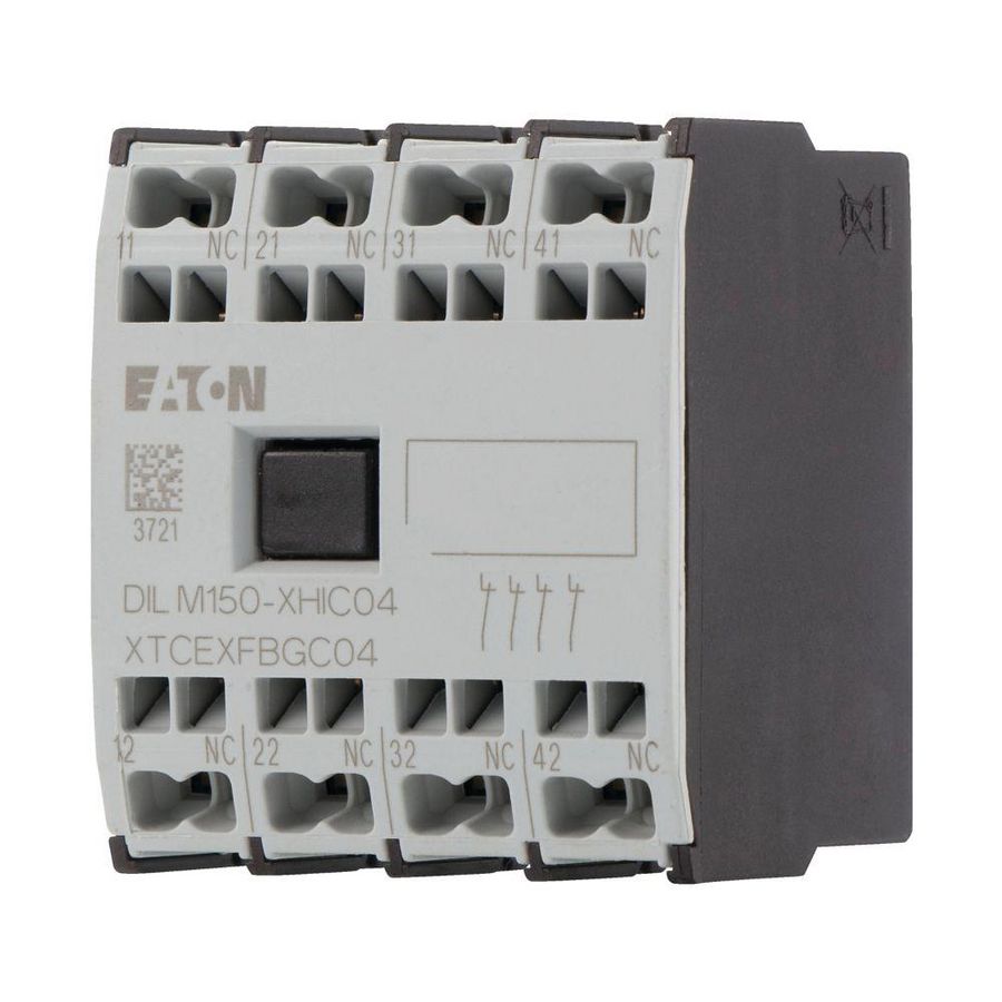 Hulpcontactblok DILM40..170 DILMP63..200 hulpc. 0m 4v