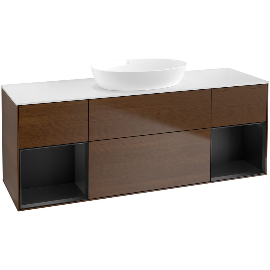 Wastafelonderkast Finion 1600x603x501mm W.Veneer GD01PDGN