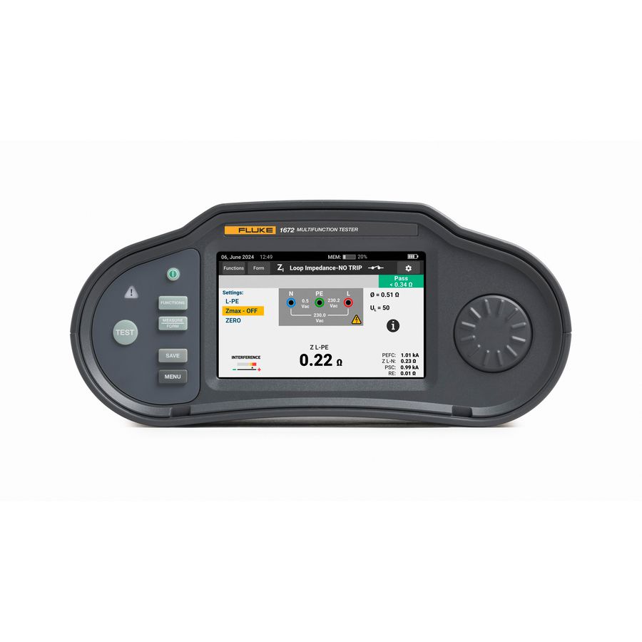 Multifunctionele installatietester