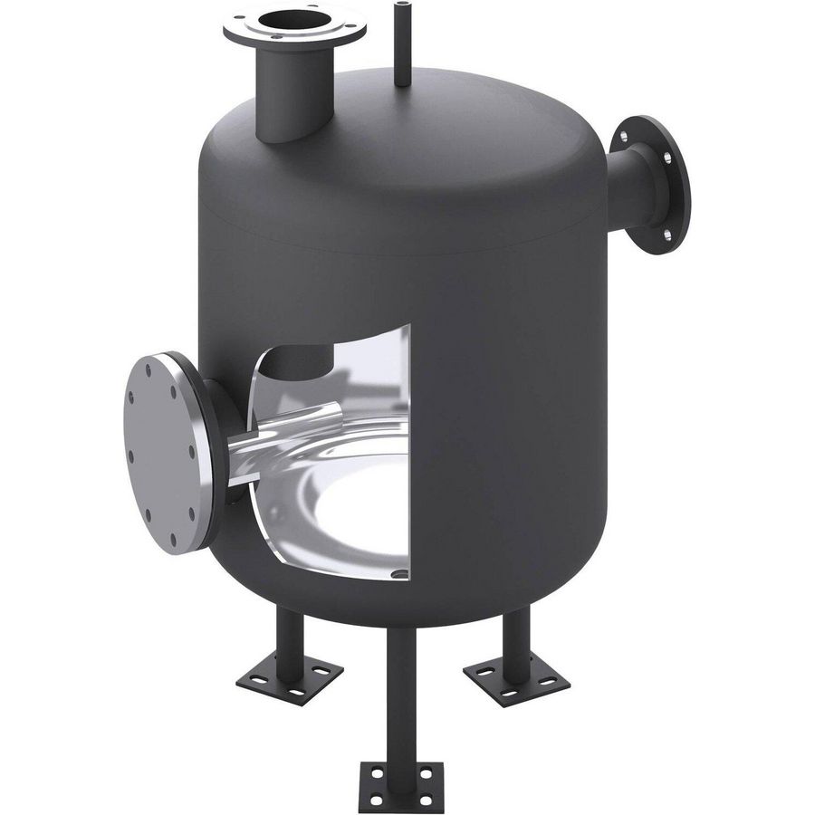 Magnetiet- slibvat M-EB DN600 180 l volume 6 bar 110gr.