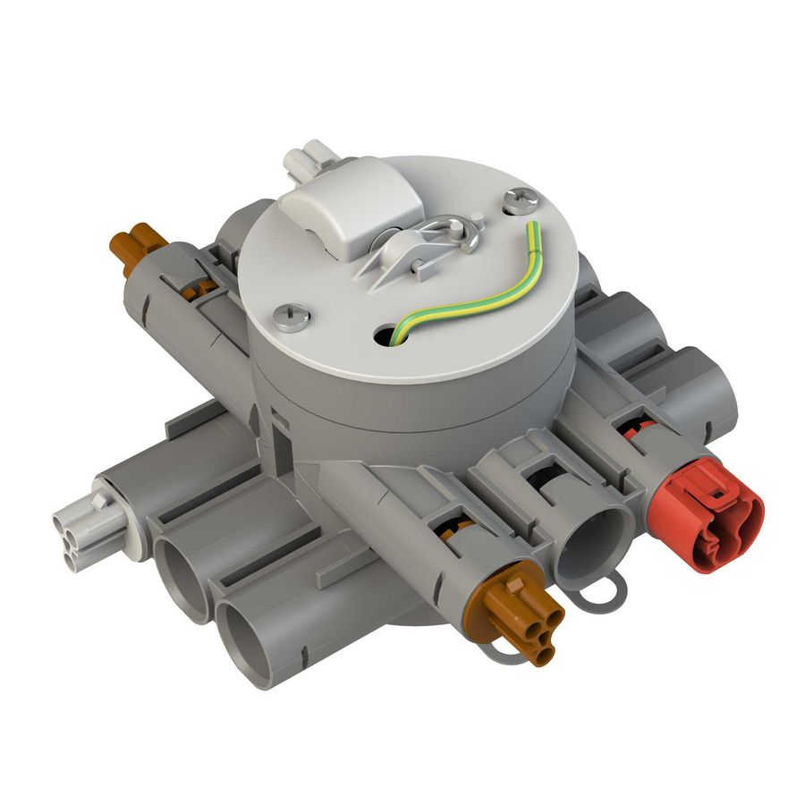 Stekerbare centraaldoos CW75-WD0