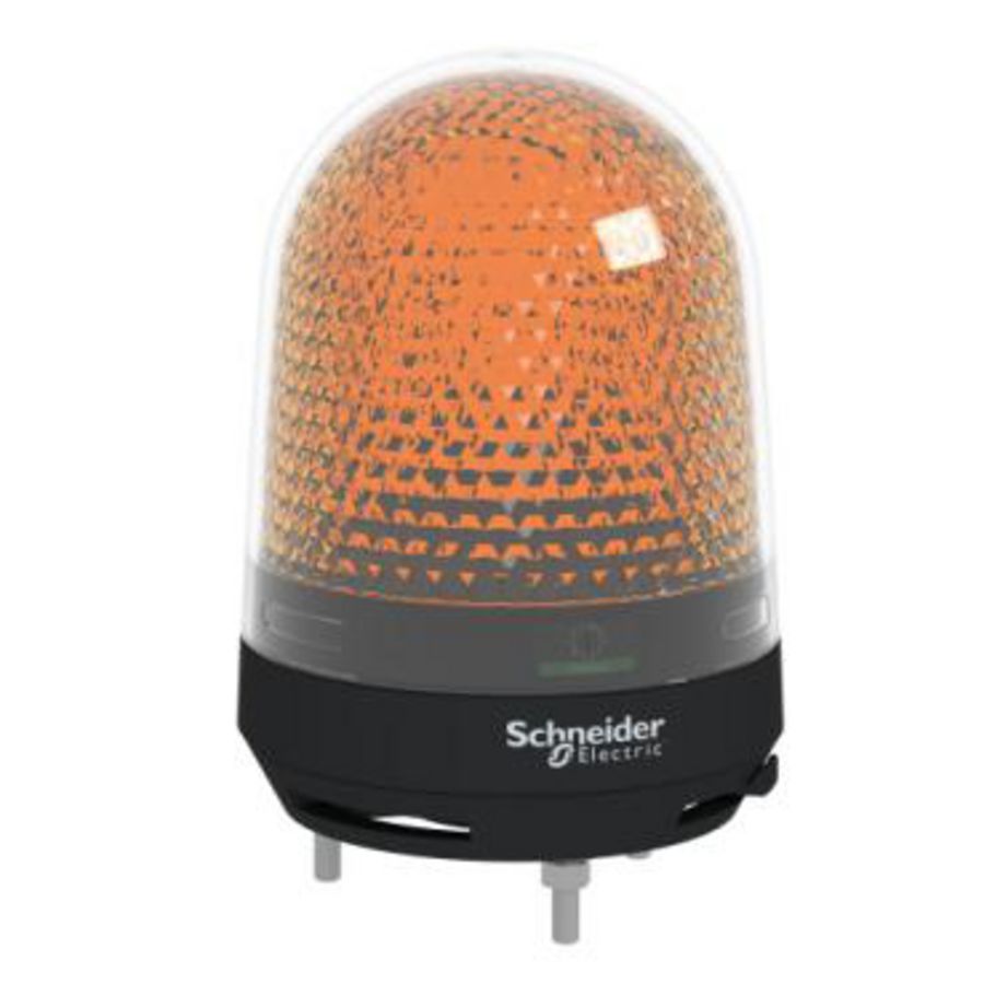 Zwaailamp LED Zoemer 100-230V AC Oranje