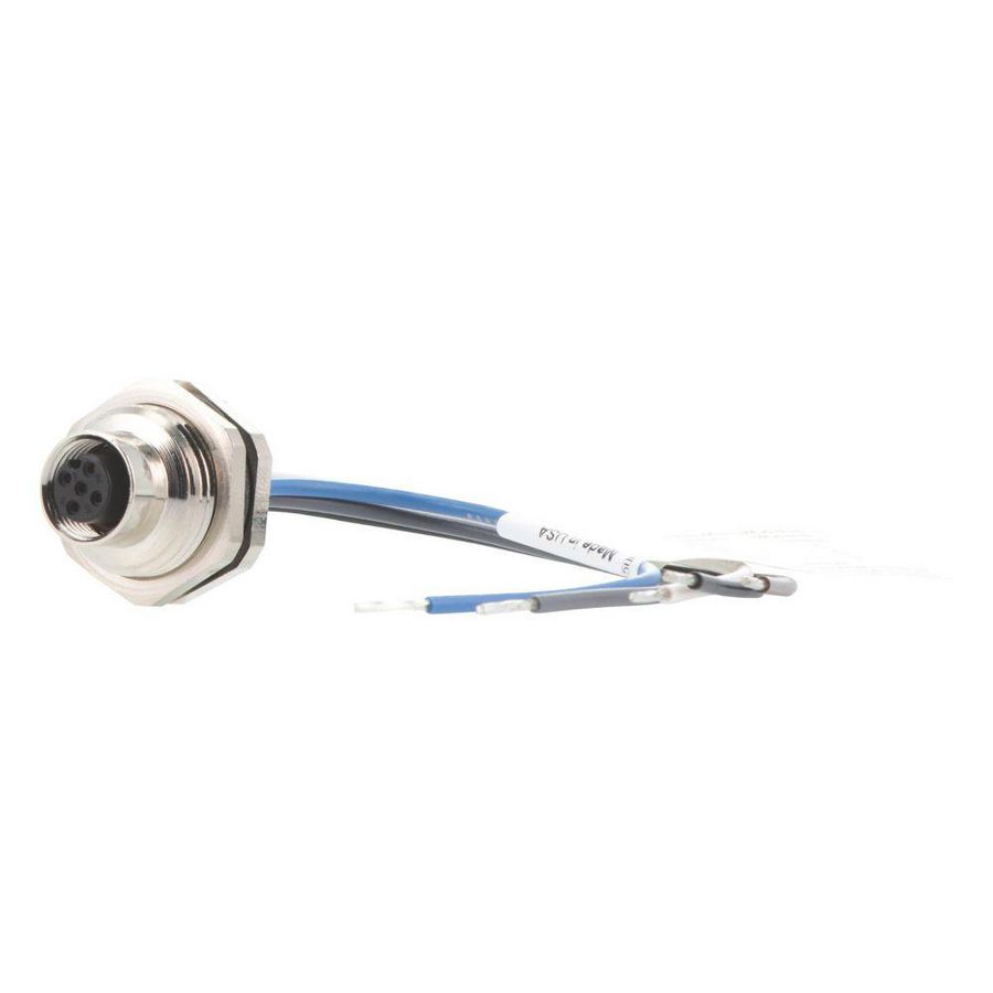 SmartWire T-conn., kastdoorvoer, 5p M12-female, A gecodeerd,