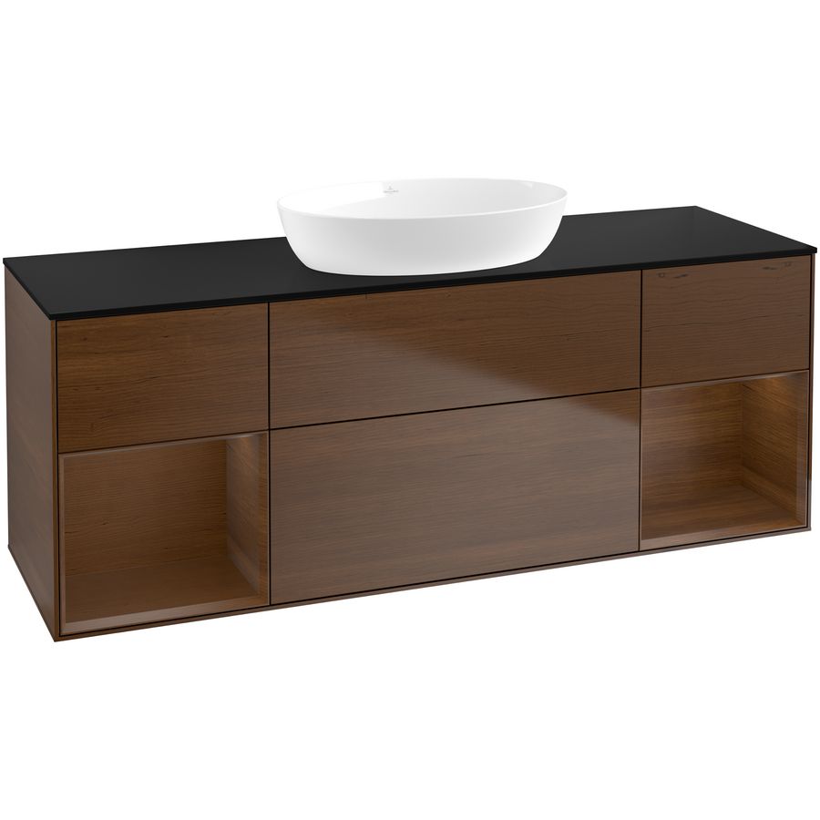 Wastafelonderkast Finion 1600x603x501mm W.Veneer GD02GNGN