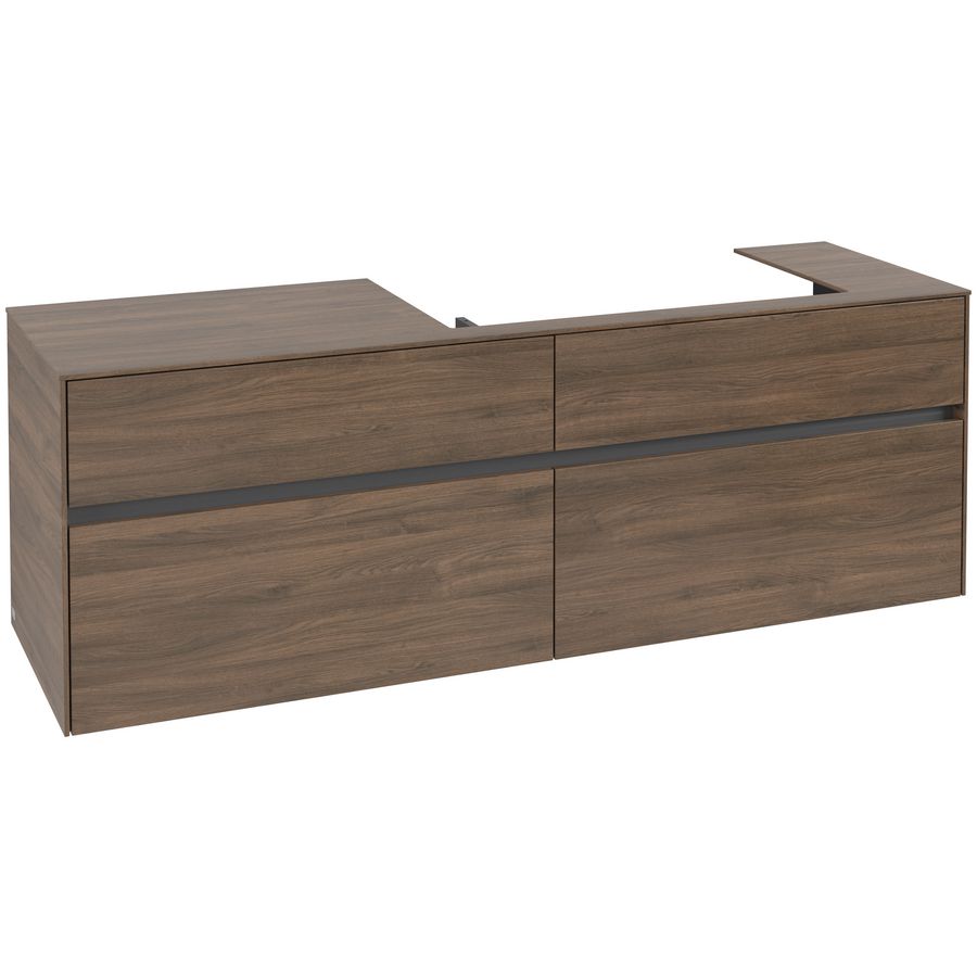 Wastafelonderkast Collaro 1600x548x500mm C02700VH