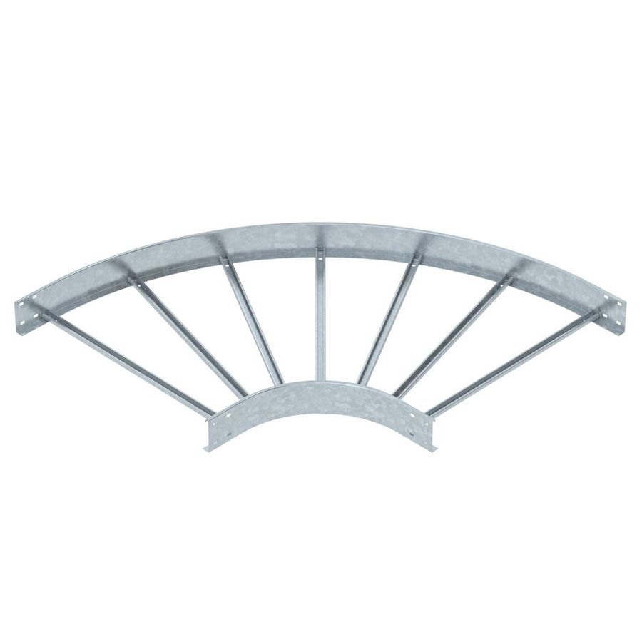 90gr. Bocht/hoekstuk kabelladder 110x800 Staal thermisch ver