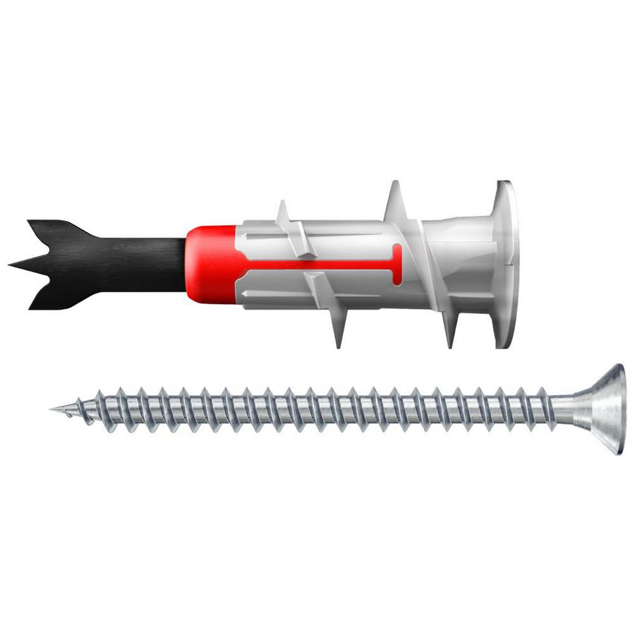Doos a 20st. gipsplaatplug DUOBLADE S met schroef DIY