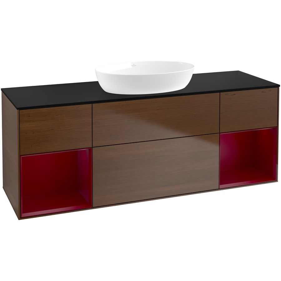 Wastafelonderkast Finion 1600x603x501mm W.Veneer GD02HBGN