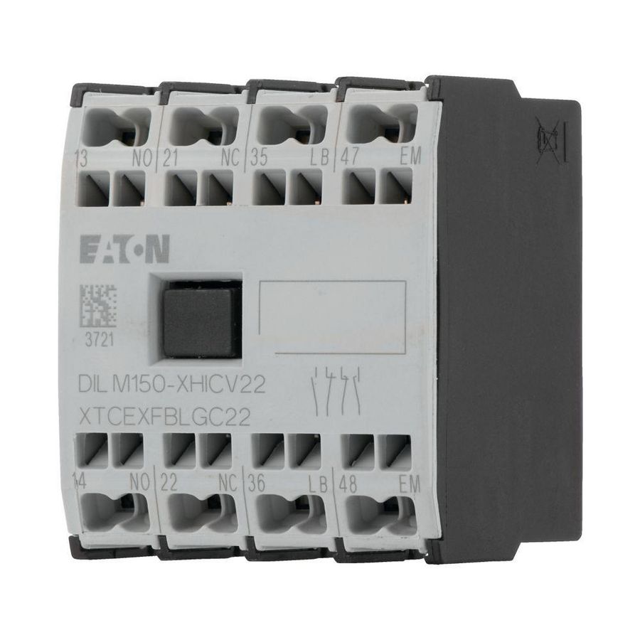 Hulpcontactblok DILM40..170 DILMP63..200 hulpc. 2m 2v 278049