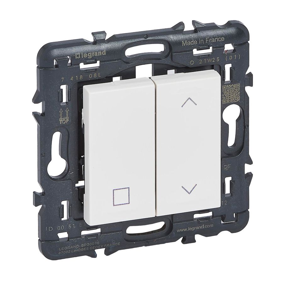 RF bediening batterijloos rolluik wit Valena NWN