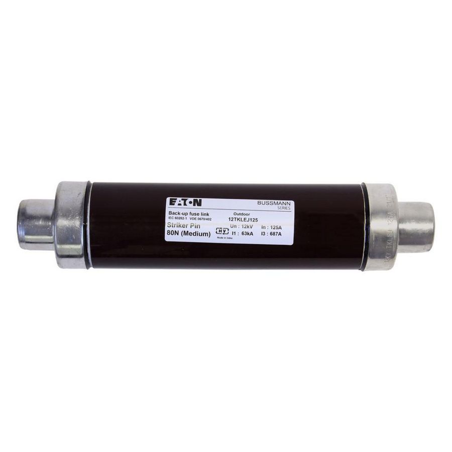 Zekering middenspanning 125A AC 12 kV 3" 76x292mm back-up D