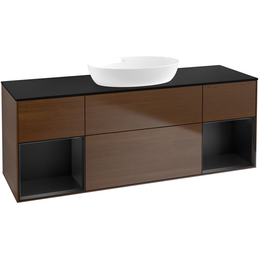 Wastafelonderkast Finion 1600x603x501mm W.Veneer GD02PDGN