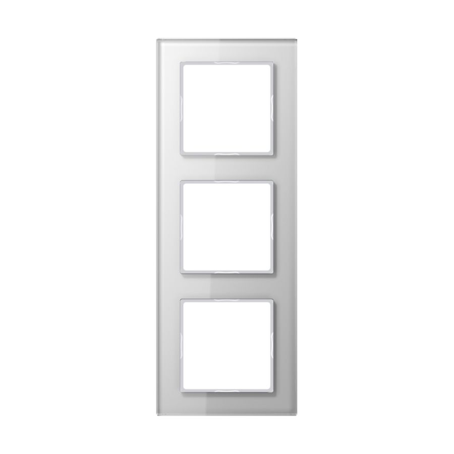 Afdekraam 3-voudig alpin wit A-creation