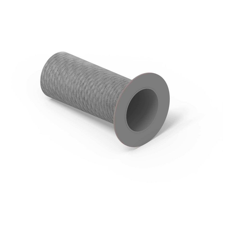 Doorvoerbuis met flens ID300 L=400mm