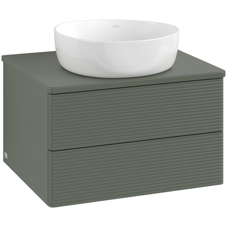 Wastafelonderkast Antao 600x360x500mm L.Green Matt Lacquer L18110HL