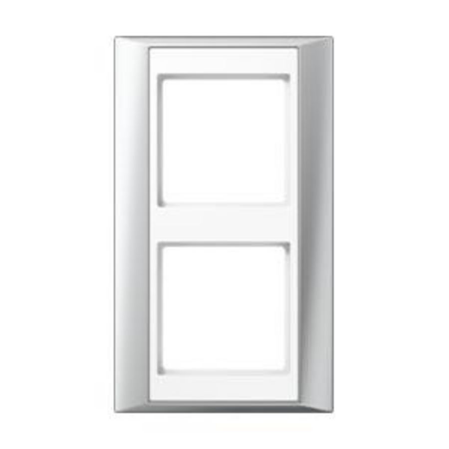 Afdekraam alu.-alp.wit 2-voudig A-plus VVE=10