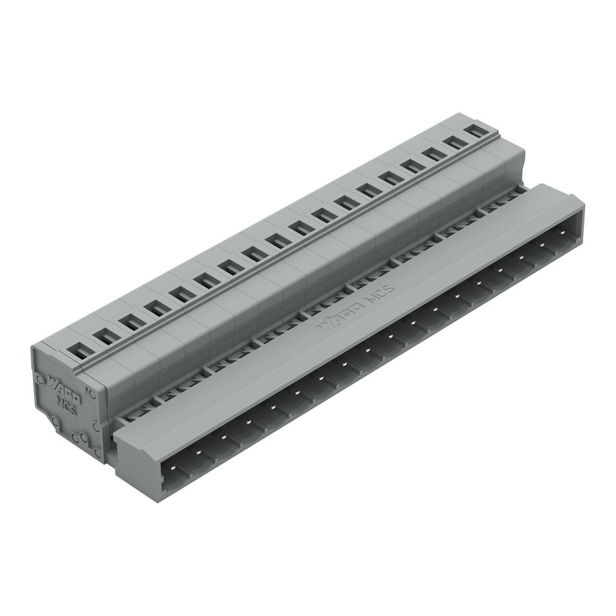 1-draads male steker 2,5mm² grijs 231-618 VVE=25