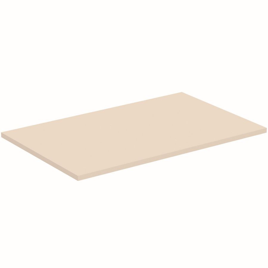 Afdekblad hout I.LIFE-B zonder uitsnijding 802x505x18mm mat zandbeige