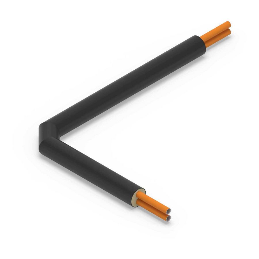 Huisinvoerbocht DUO 40+40/126 SDR11