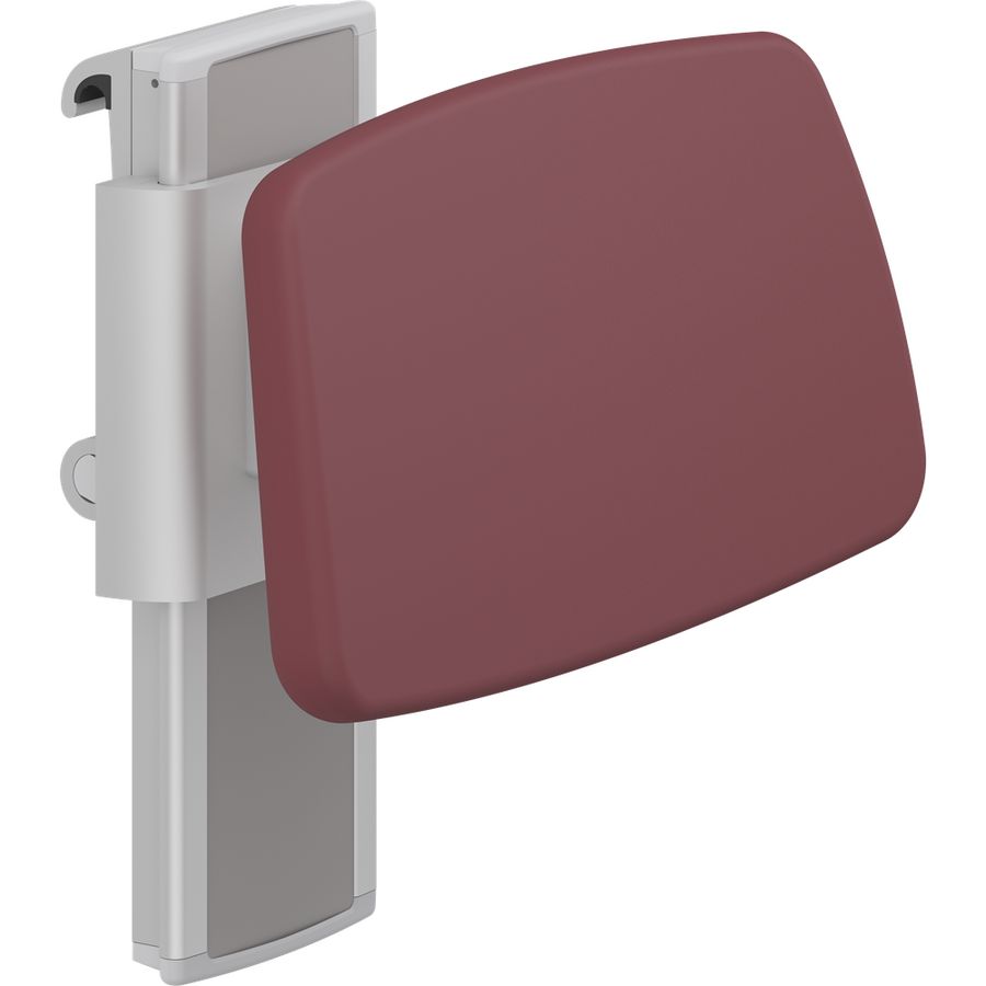 Rugsteun h/z verstelbaar rail 385mm PLUS rood
