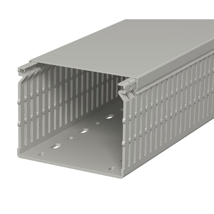 Lengte a 2m. Bedradingskoker 80x100x2000 steengrijs 6178233