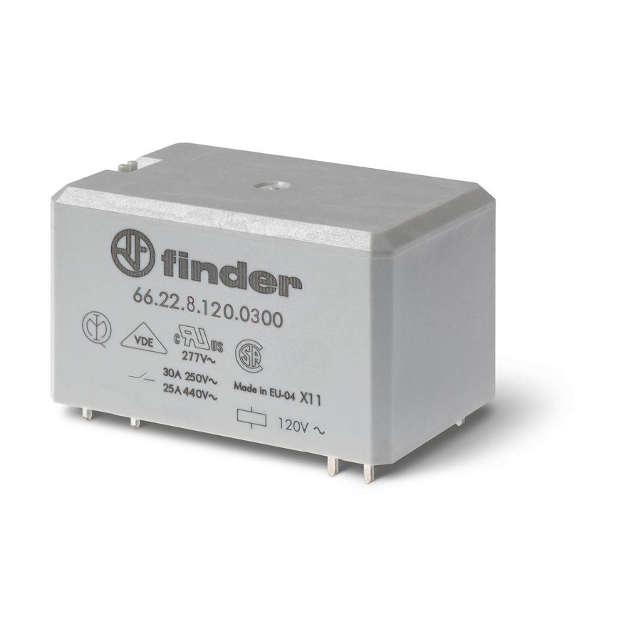 FIN RELAIS 2M 30A 24VDC VVE=10