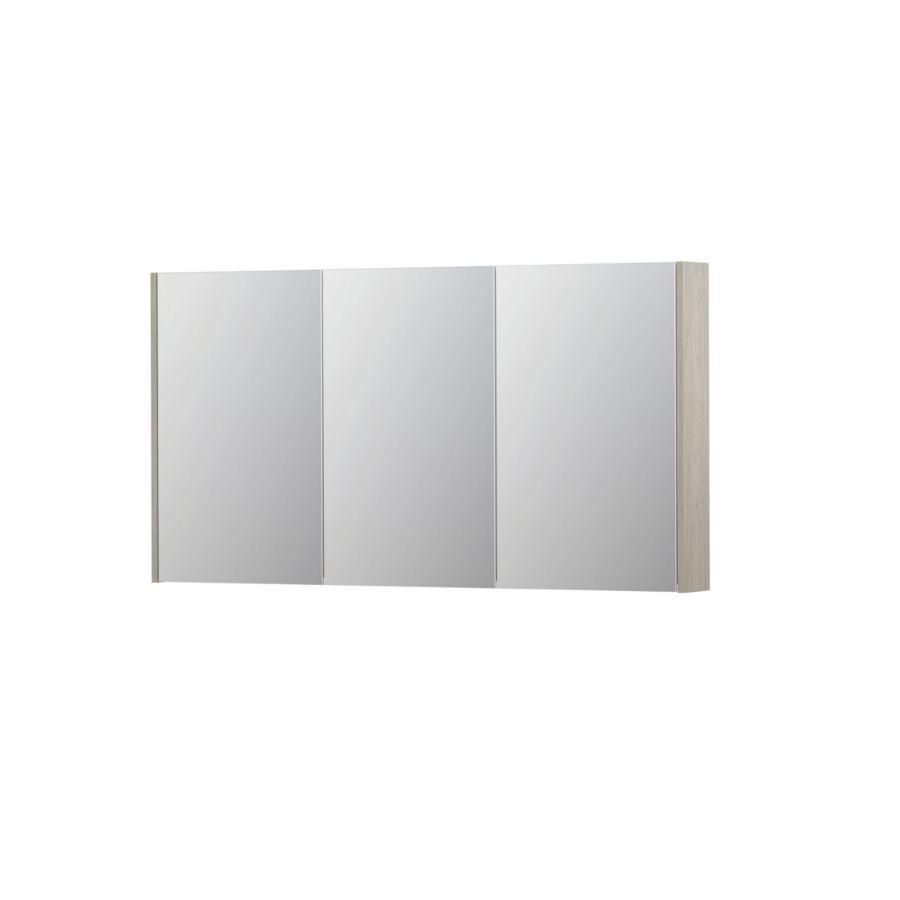 INK SPK2 Spiegelkast 3 dr Krijt wit 140x73