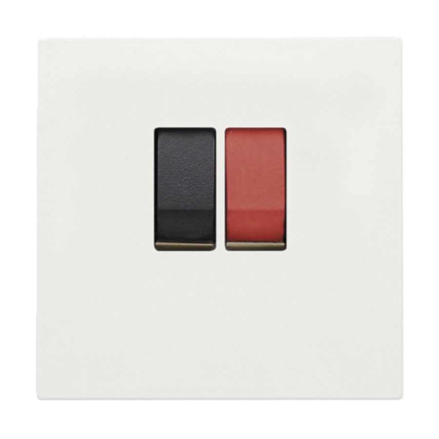 Afwerkingsset enkelvoudige luidsprekeraansl. inb inst.kanaal