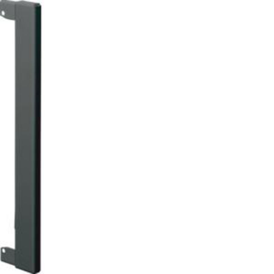 Afsluitstuk BR65 wandrozet 65x170mm staal zwart