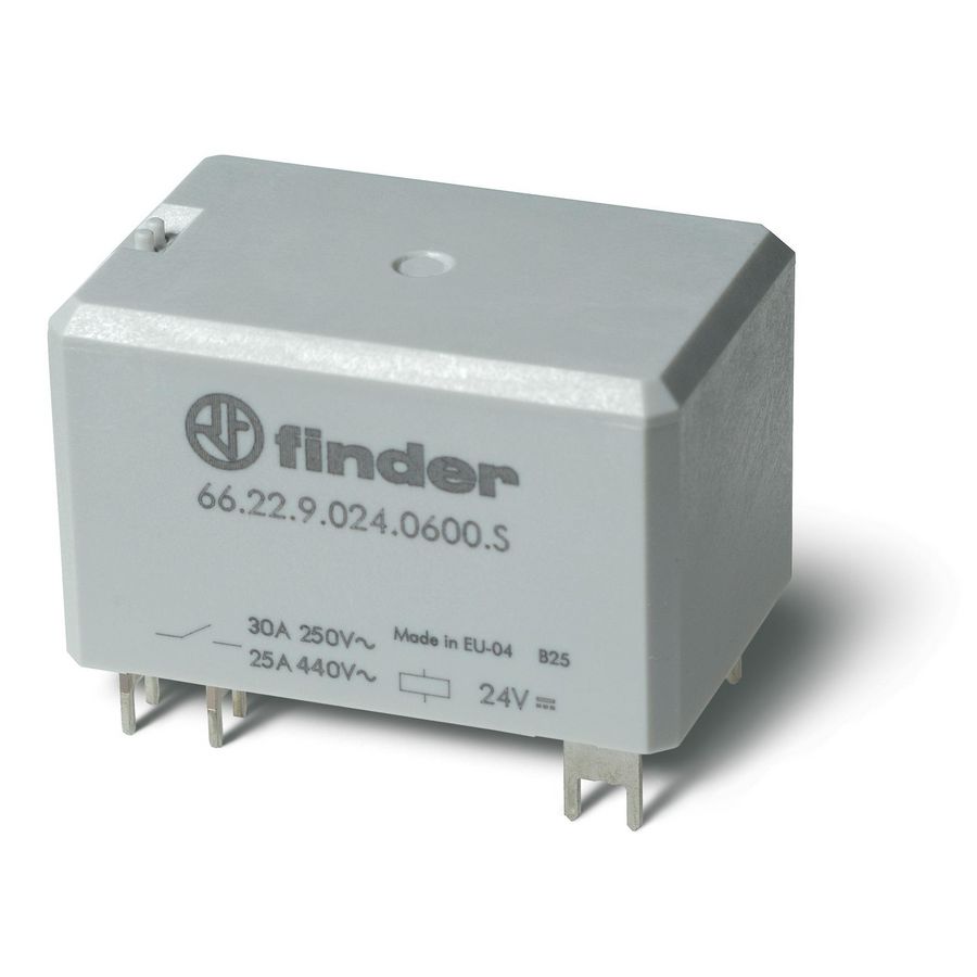 FIN RELAIS 2M 30A 12VDC VVE=10