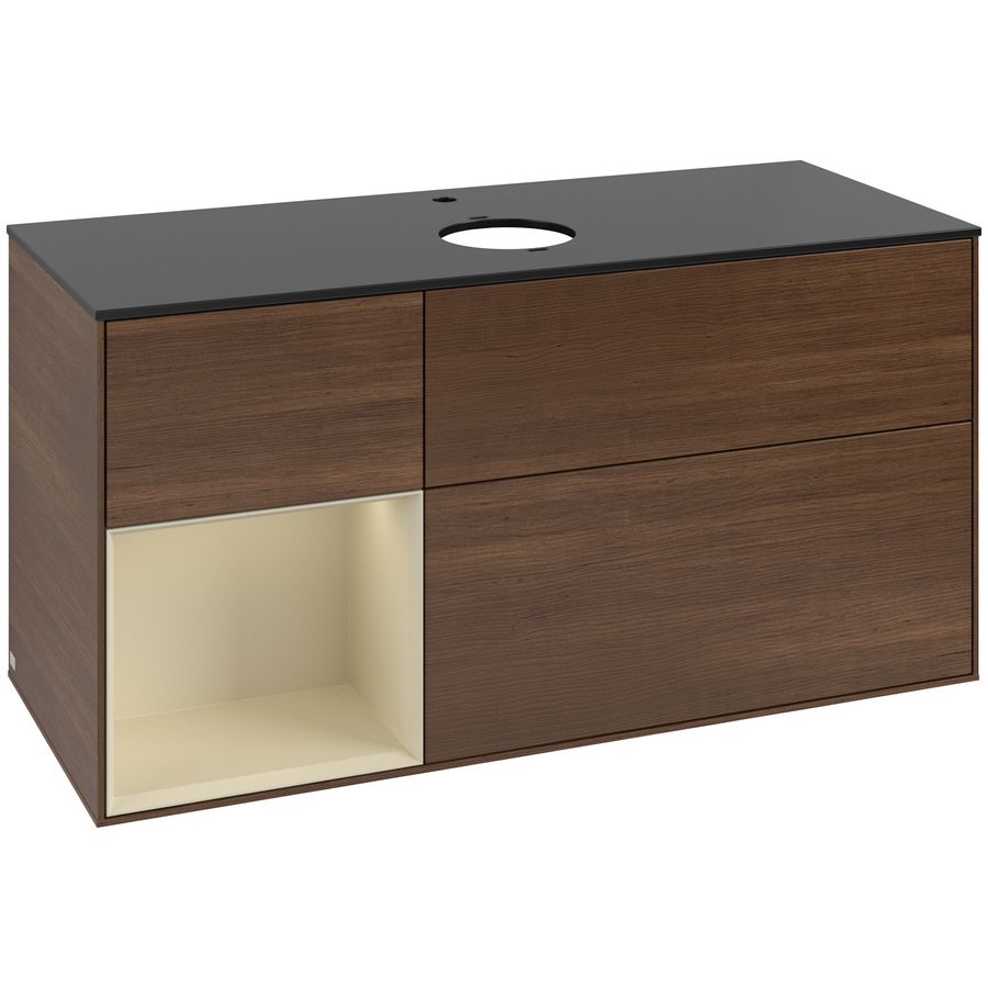 Wastafelonderkast Finion 1200x603x501mm W.Veneer G822HJGN