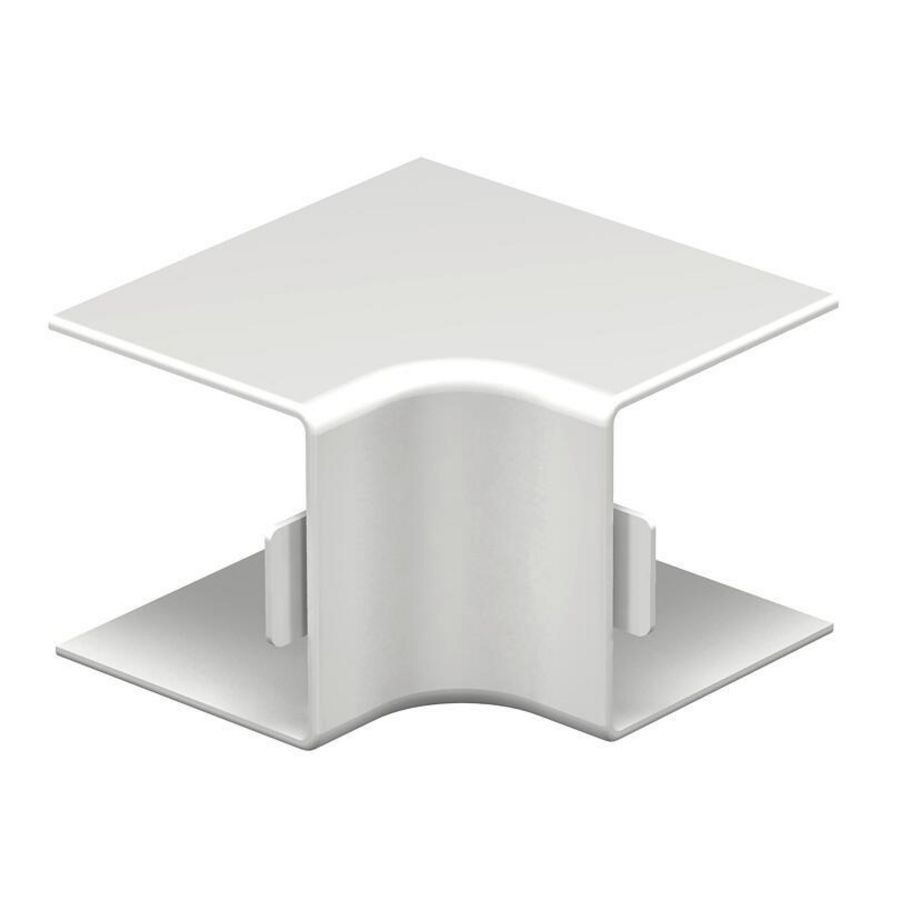 Binnenhoek 40x40mm polyvinylchlorid lichtgrijs VVE=4