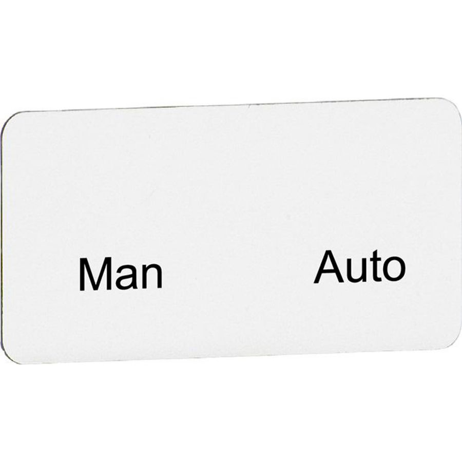 MA6-1085 Legend plate