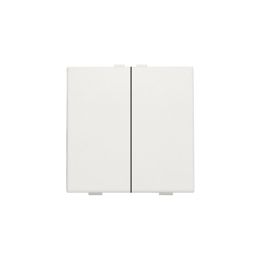 2-voudige drukknop Home Control white