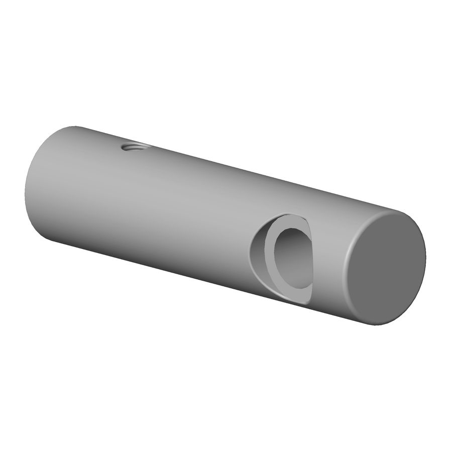 Houder handoekring 13X50mm-DB geb
