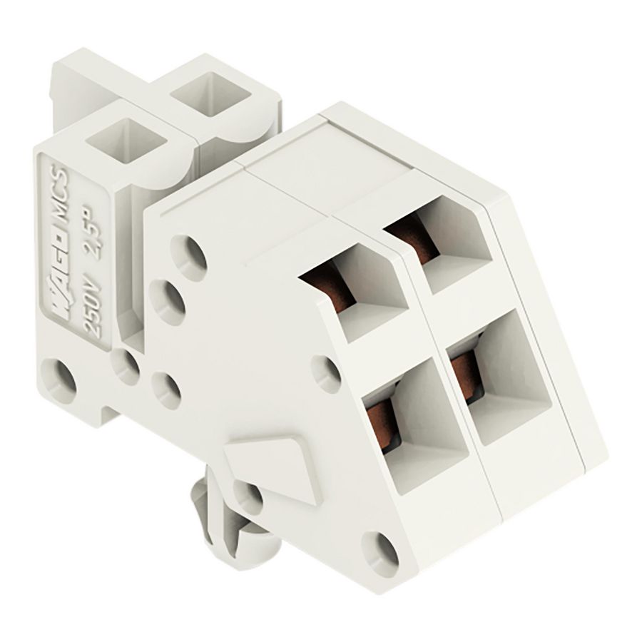1-draads FE steker HA 2,5mm² li.grijs 721-302/008-000VVE=100