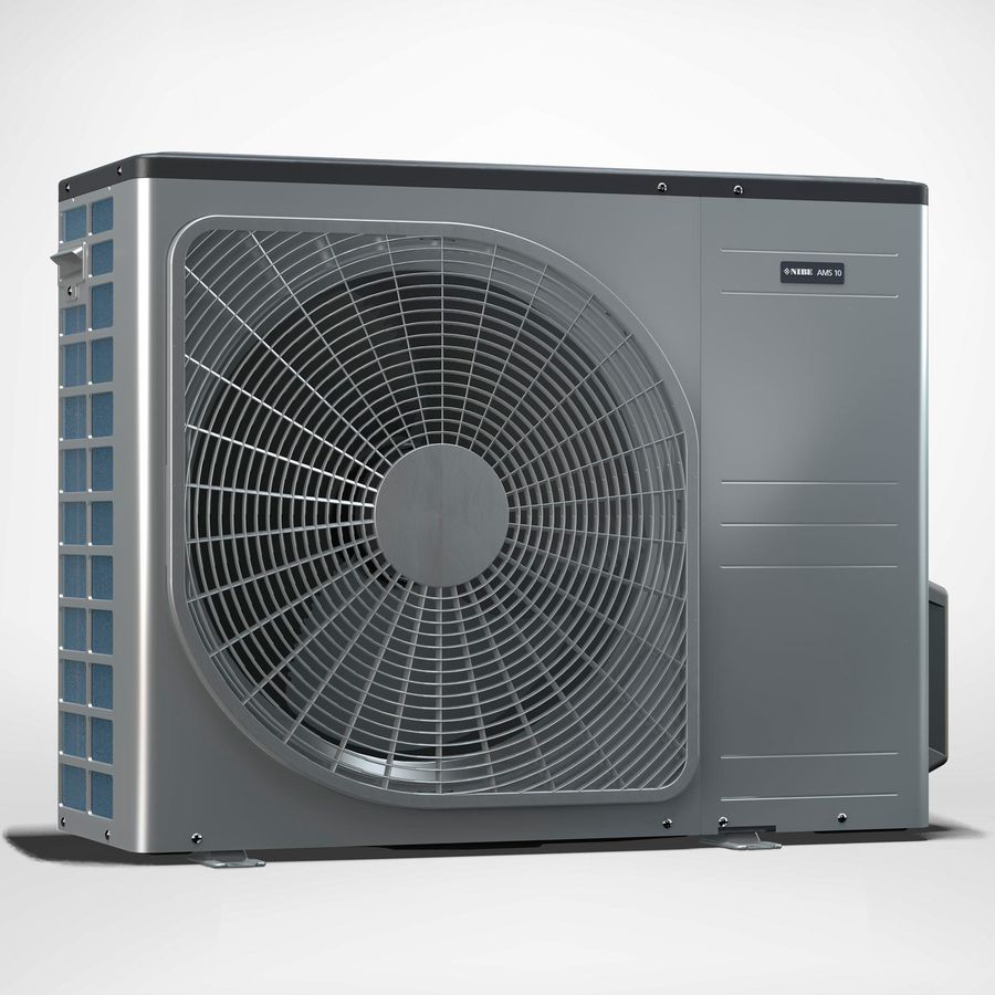 AMS 10-06 buitenunit-SPLIT modulerende lucht/water warmtepom