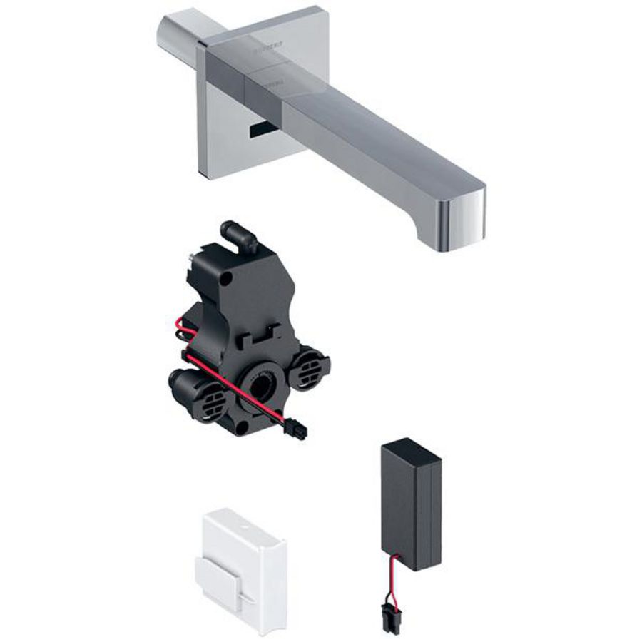 Brenta wastafelkraan 170mm chr wandmodel 6V zonder mengunit