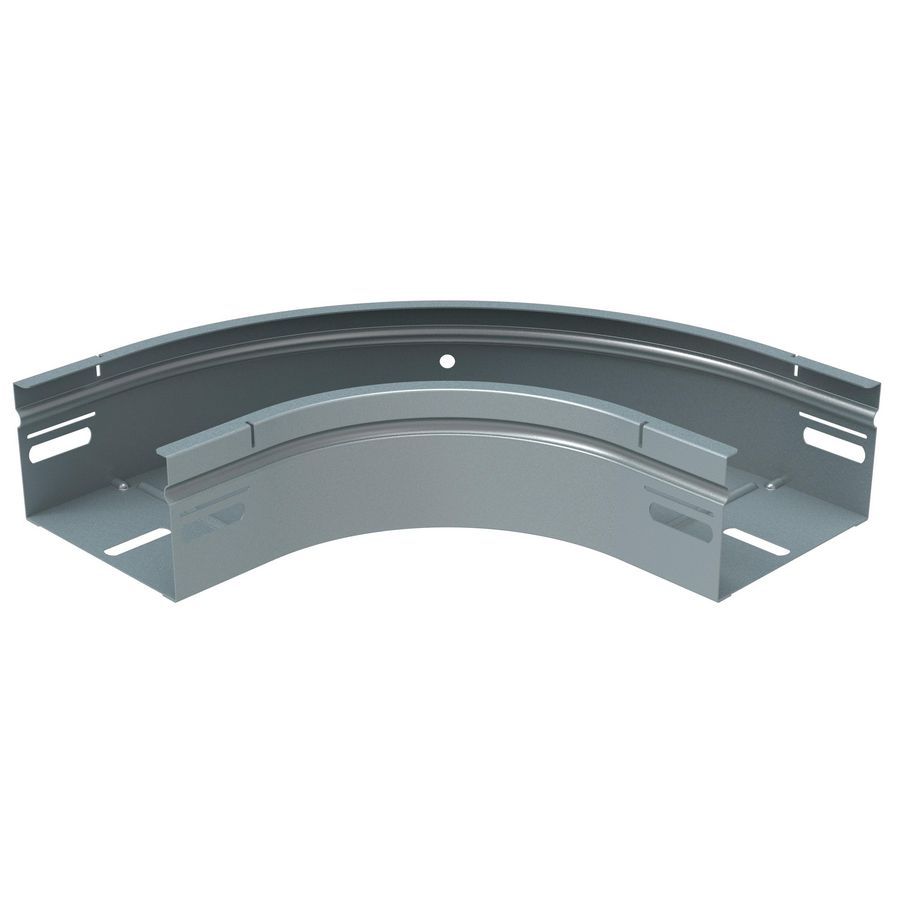 Bochtstuk 90gr. B100 H60 RAL9010 P31+