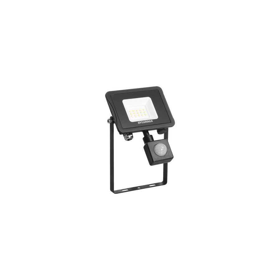 Downlight START FLOOD IP65 PIR 1000lm 840 zwart