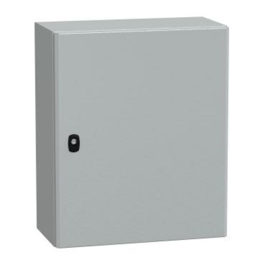 Kast Volle deur 600x500x250mm IP66 IK10 Spacial S3D