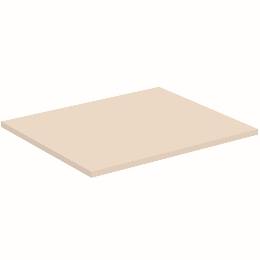 Afdekblad hout I.LIFE-B zonder uitsnijding 602x505x18mm mat zandbeige